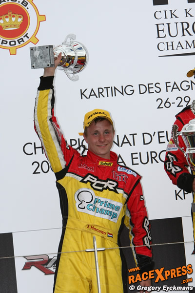 Joey Hanssen pakt podia